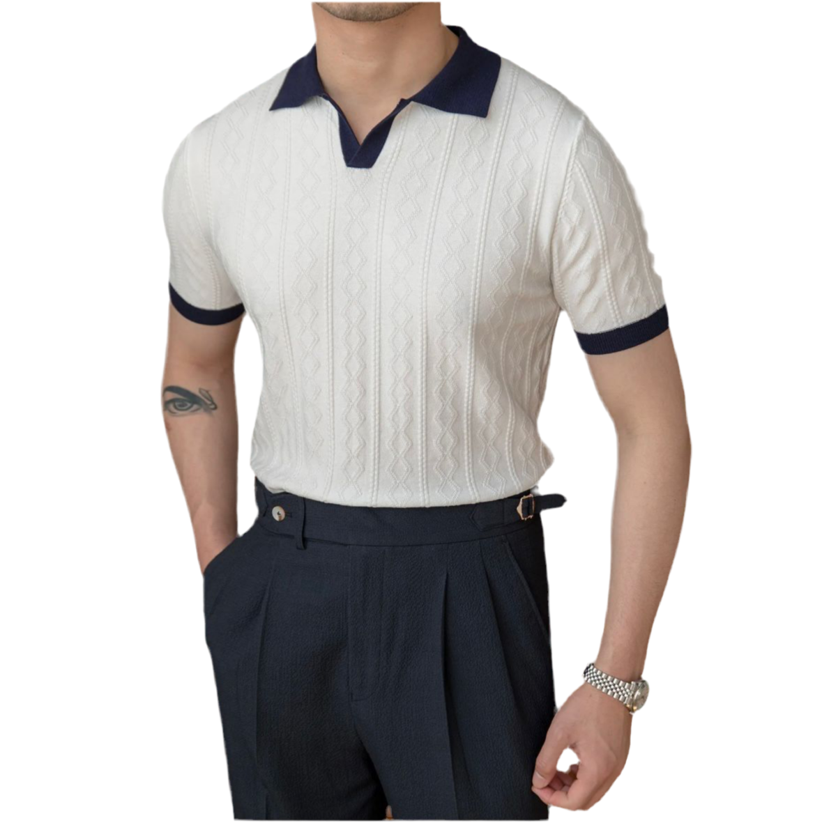 Monaco Blanc Polo