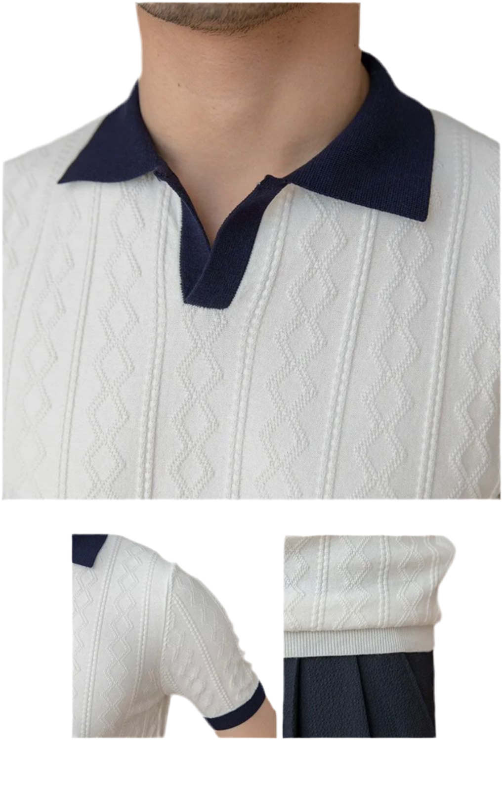 Monaco Blanc Polo