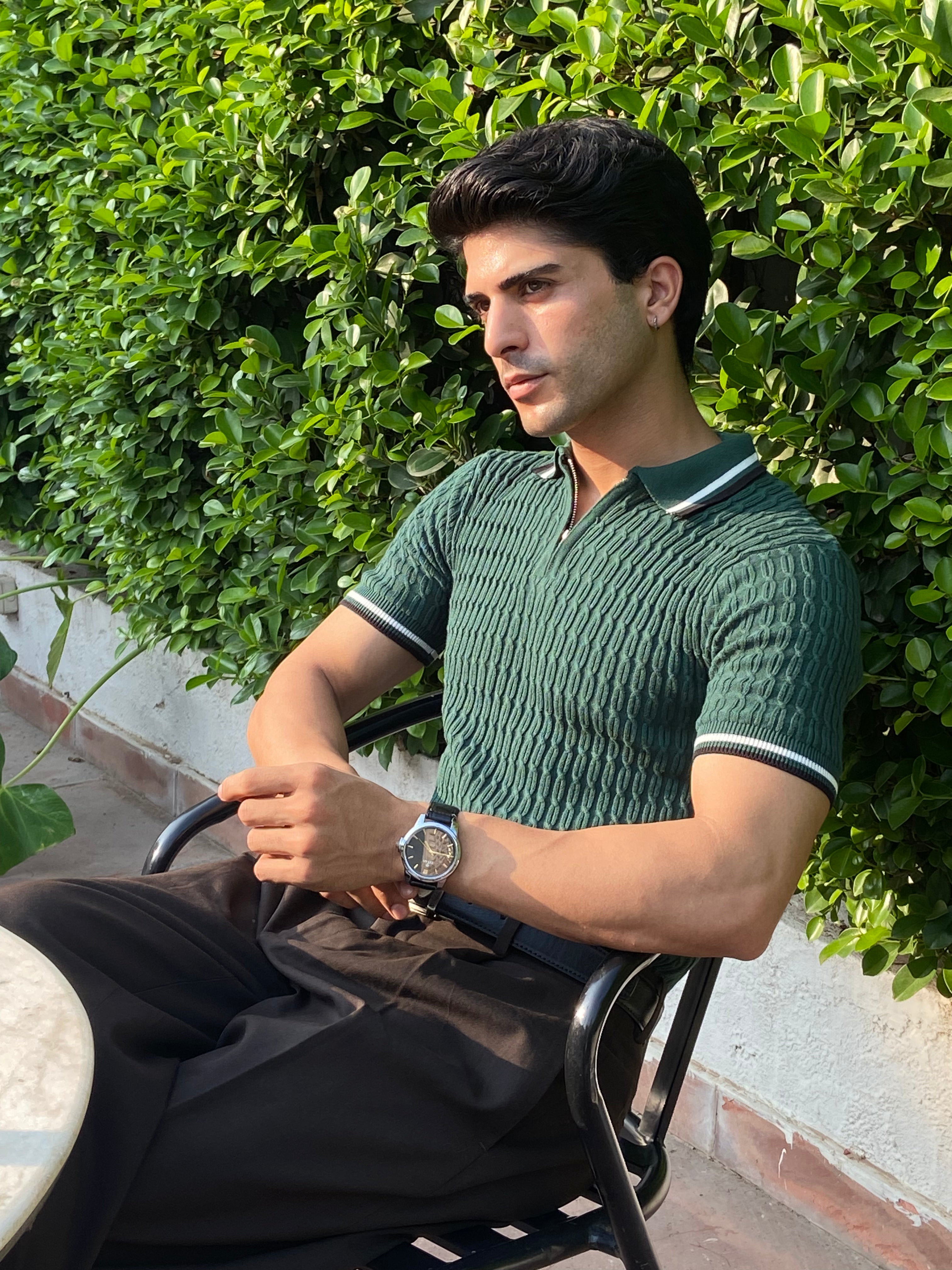 Léclairé Zip Polo